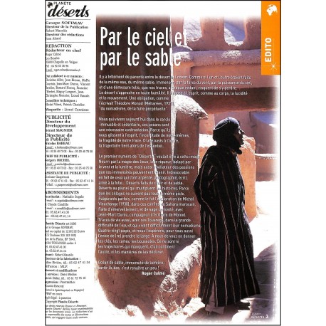 PLANÈTE DÉSERTS |Premier Numéro