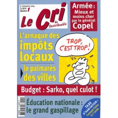 LE CRI DU CONTRIBUABLE |Premier Numéro