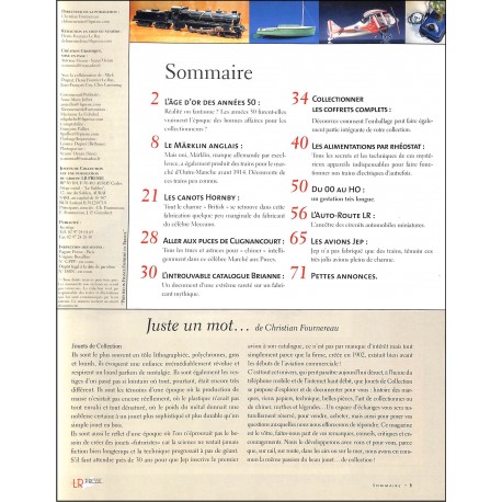 JOUETS DE COLLECTION |Premier Numéro