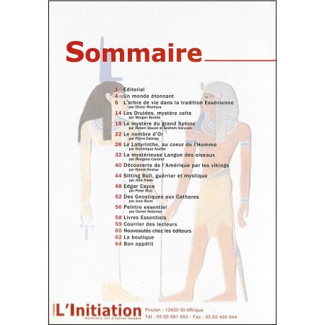 L'INITIATION |Premier Numéro