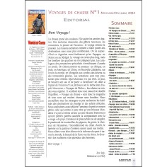 LE MAGAZINE DES VOYAGES DE CHASSE |Premier Numéro 2
