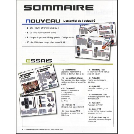 L'ESSENTIEL DU MOBILE |Premier Numéro