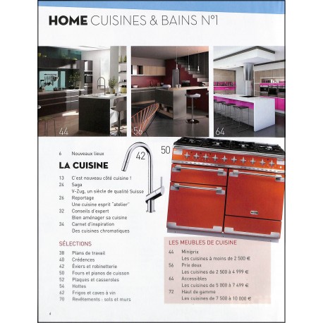 HOME Cuisines & Bains |Premier Numéro