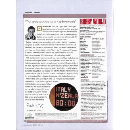 RUGBY WORLD |Premier Numéro