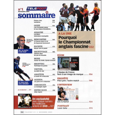 TELE FOOT MAGAZINE |Premier Numéro