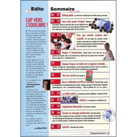 DÉVELOPPEMENT PERSONNEL |Premier Numéro