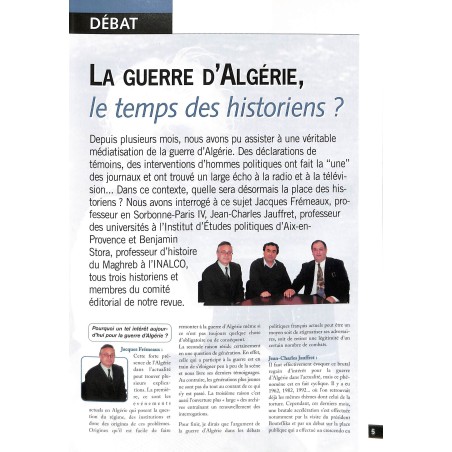 Guerre d'Algérie magazine |Premier Numéro