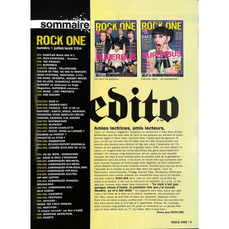 ROCK ONE |Premier Numéro