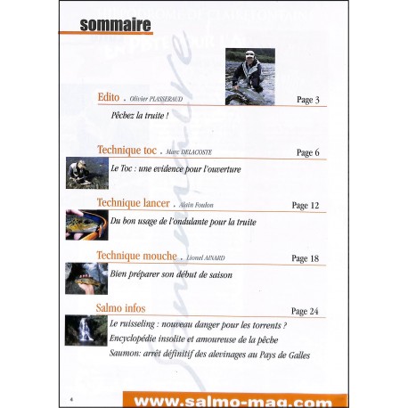 TRUITE MAGAZINE |Premier Numéro