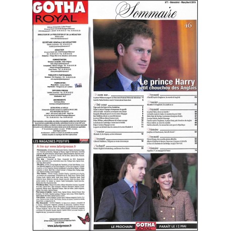 GOTHA ROYAL |Premier Numéro