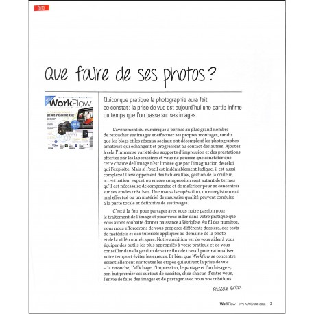 WorkFlow |Premier Numéro