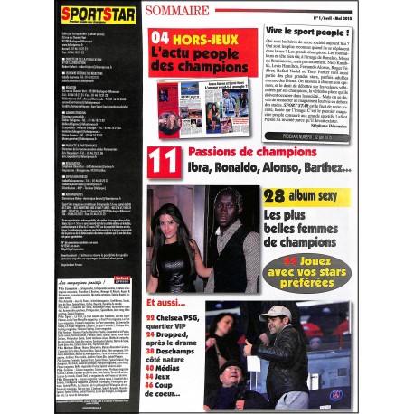 SPORT STAR |Premier Numéro