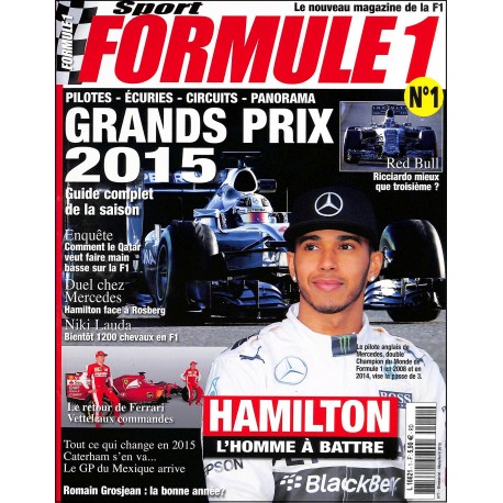 SPORT FORMULE 1 |Premier Numéro