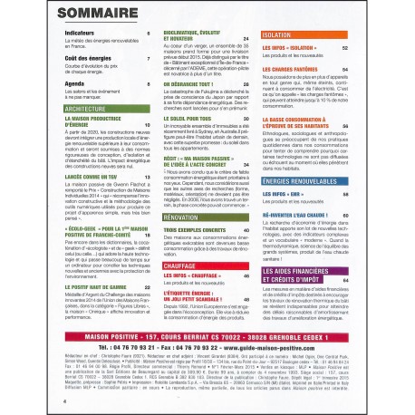 MAISON POSITIVE |Premier Numéro