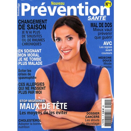 PRÉVENTION SANTÉ |Premier Numéro