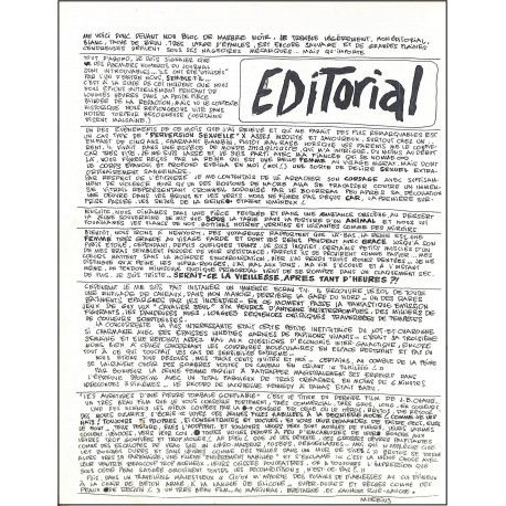 UNDERGROUND COMICS |Premier Numéro