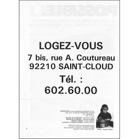 LOGEZ-VOUS! |Premier Numéro