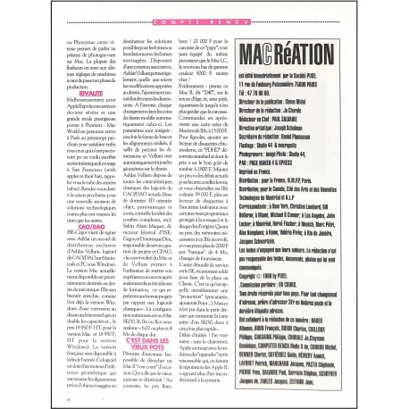 MACRÉATION |Premier Numéro