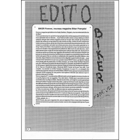 BIKER FOR EVER |Premier Numéro