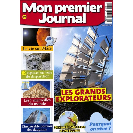 Mon premier Journal |Premier Numéro