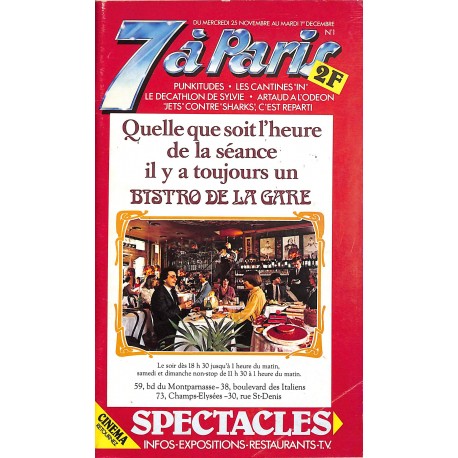 7 À PARIS |Premier Numéro