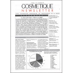 COSMETIQUE NEWSLETTER |Premier Numéro