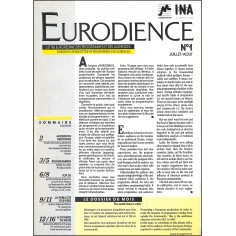 EURODIENCE |Premier Numéro