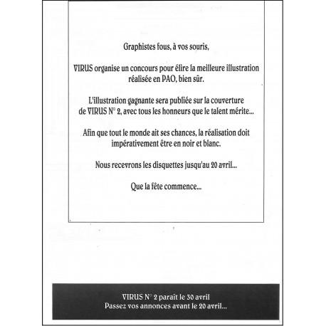 VIRUS |Premier Numéro