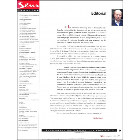 SENS MAGAZINE |Premier Numéro