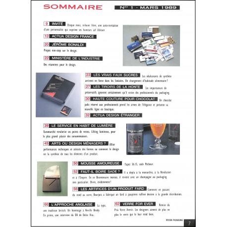 DESIGN PACKAGING |Premier Numéro