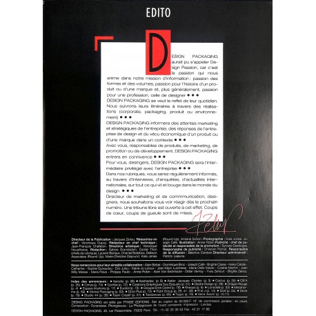 DESIGN PACKAGING |Premier Numéro