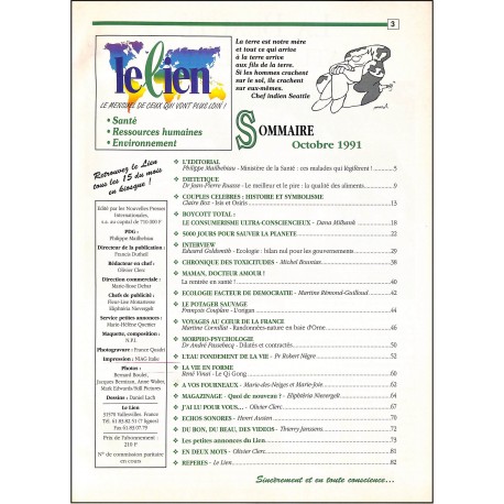 LE LIEN |Premier Numéro