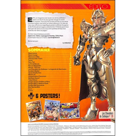 JAPAN LIVE |Premier Numéro