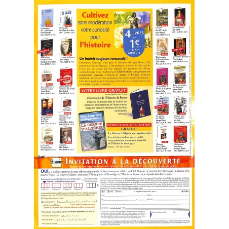 Guerre d'Algérie magazine |Premier Numéro