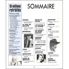 10 MILLIONS DE RETRAITÉS |Premier Numéro 2