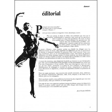 DANSER |Premier Numéro