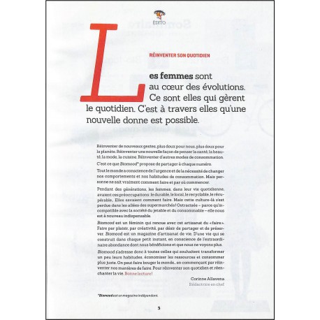 BIOMOOD |Premier Numéro