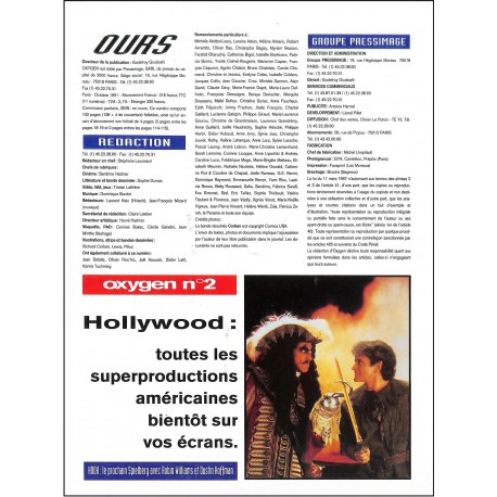 OXYGEN |Premier Numéro