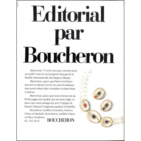 HARPER'S BAZAAR |Premier Numéro