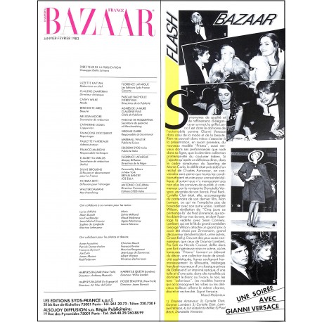 HARPER'S BAZAAR |Premier Numéro