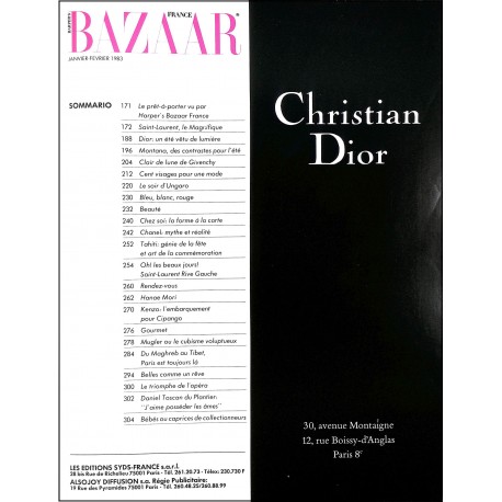 HARPER'S BAZAAR |Premier Numéro