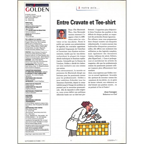 GOLDEN |Premier Numéro