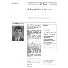 LES ECHOS DE BRUNO & ASSOCIES |Premier Numéro