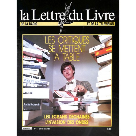 LA LETTRE DU LIVRE DE LA RADIO ET DE LA TÉLÉVISION |Premier Numéro