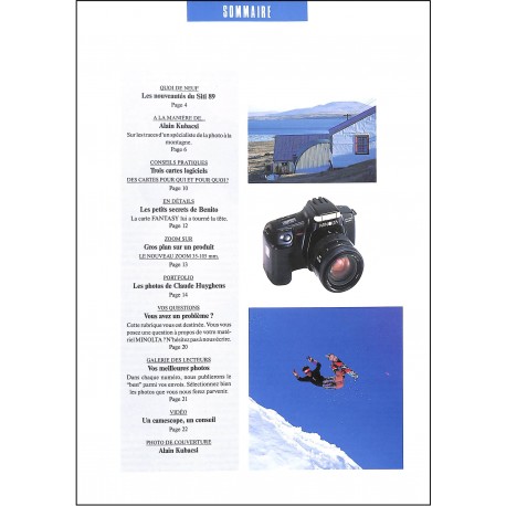 MINOLTA-EVASION |Premier Numéro