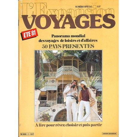 L'EXPANSION VOYAGES |Premier Numéro