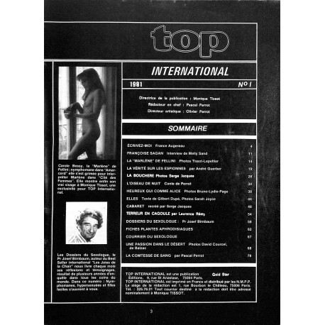 TOP INTERNATIONAL |Premier Numéro