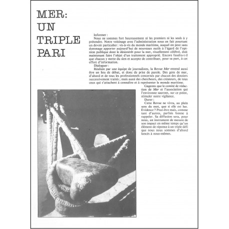 MER |Premier Numéro