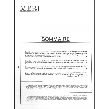 MER |Premier Numéro
