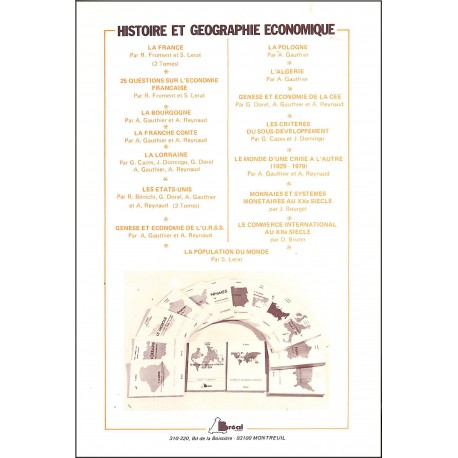 PROFILS ECONOMIQUES |Premier Numéro